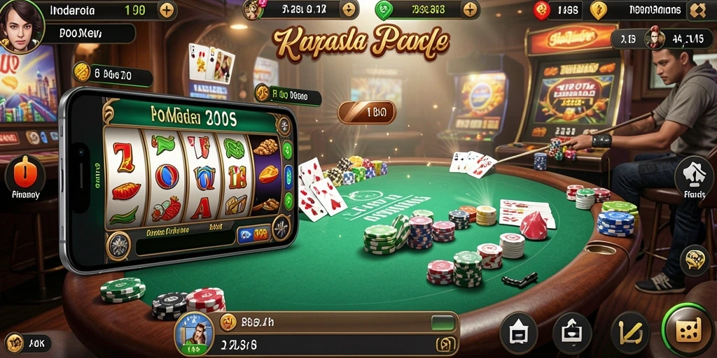 Screenshot gameplay yang menunjukkan aksi seru dalam permainan.