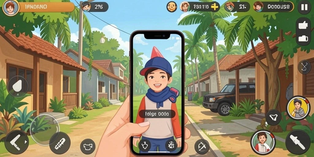Sistem upgrade karakter yang memuaskan dan menarik.