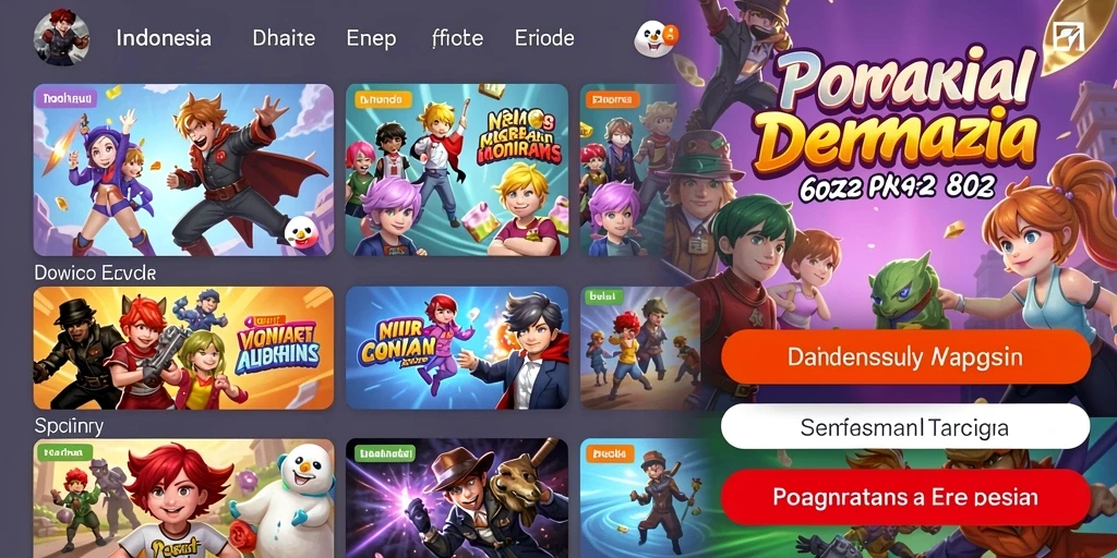 Screenshoot dari tantangan level yang menegangkan.