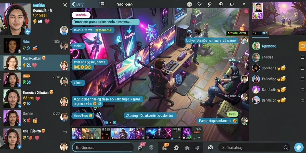 Kompetisi multiplayer yang mendebarkan.