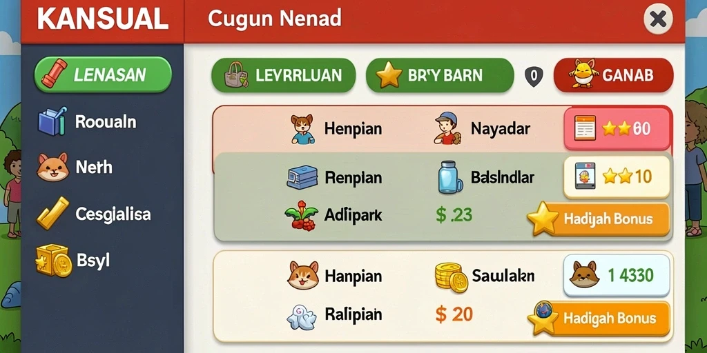 Bonus pendaftaran yang menguntungkan bagi pemain baru.