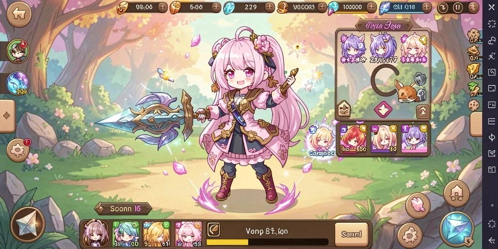 Menu promosi dan bonus harian yang memikat.