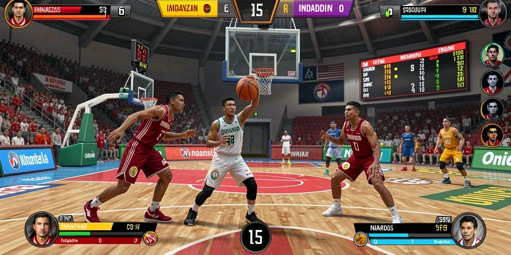 Gambar karakter unik yang tersedia dalam game.