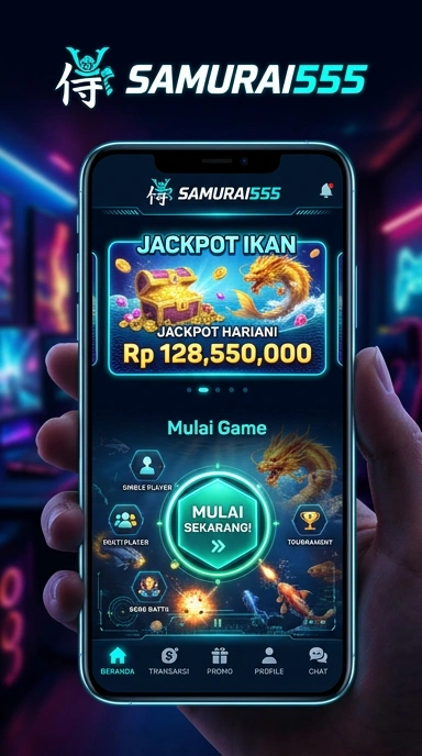 samurai555 — layar beranda