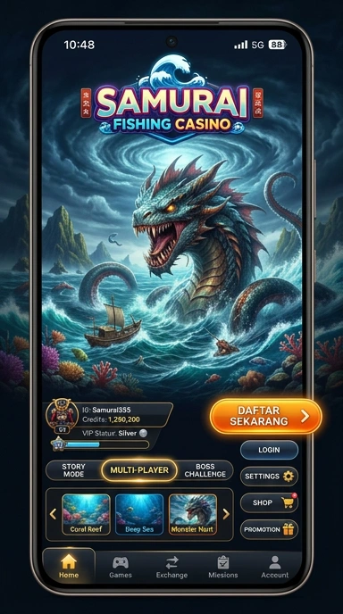 samurai555 — menu pengaturan